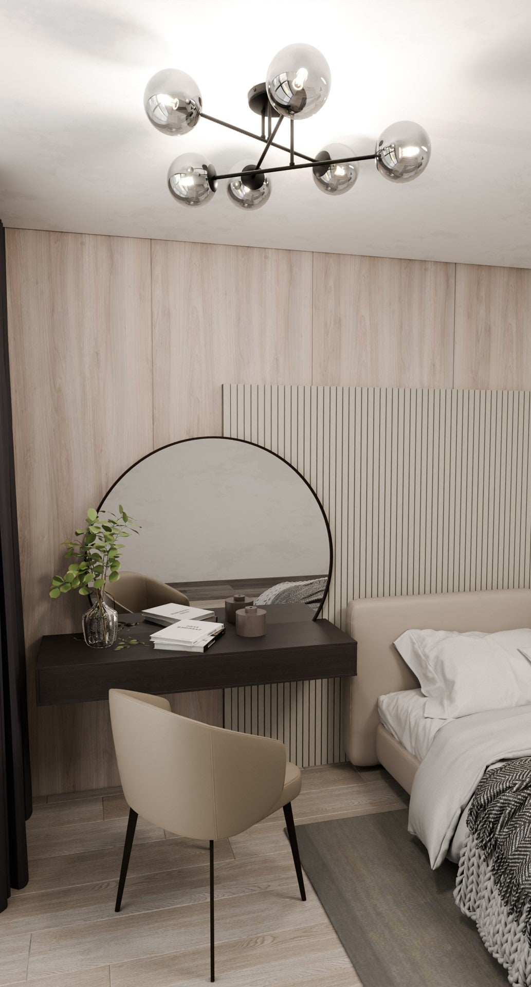 Loftlampe ROMA 6 - Sort / Grafit - Nordic Unique