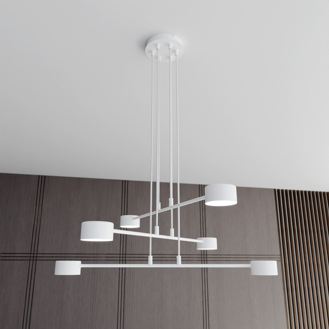 Loftlampe MODUS 6 - Hvid - Nordic Unique