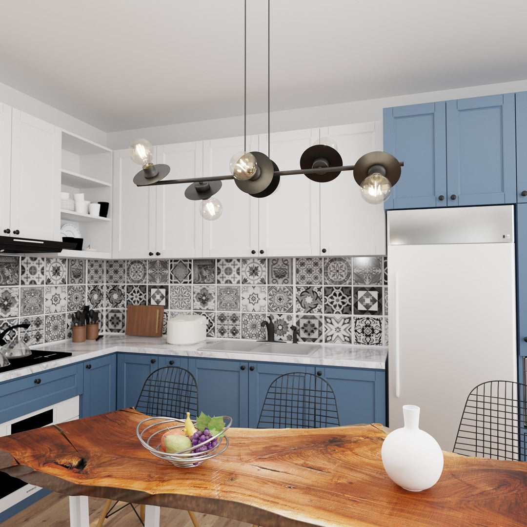 Loftlampe TOKEN 6 - Sort - Nordic Unique