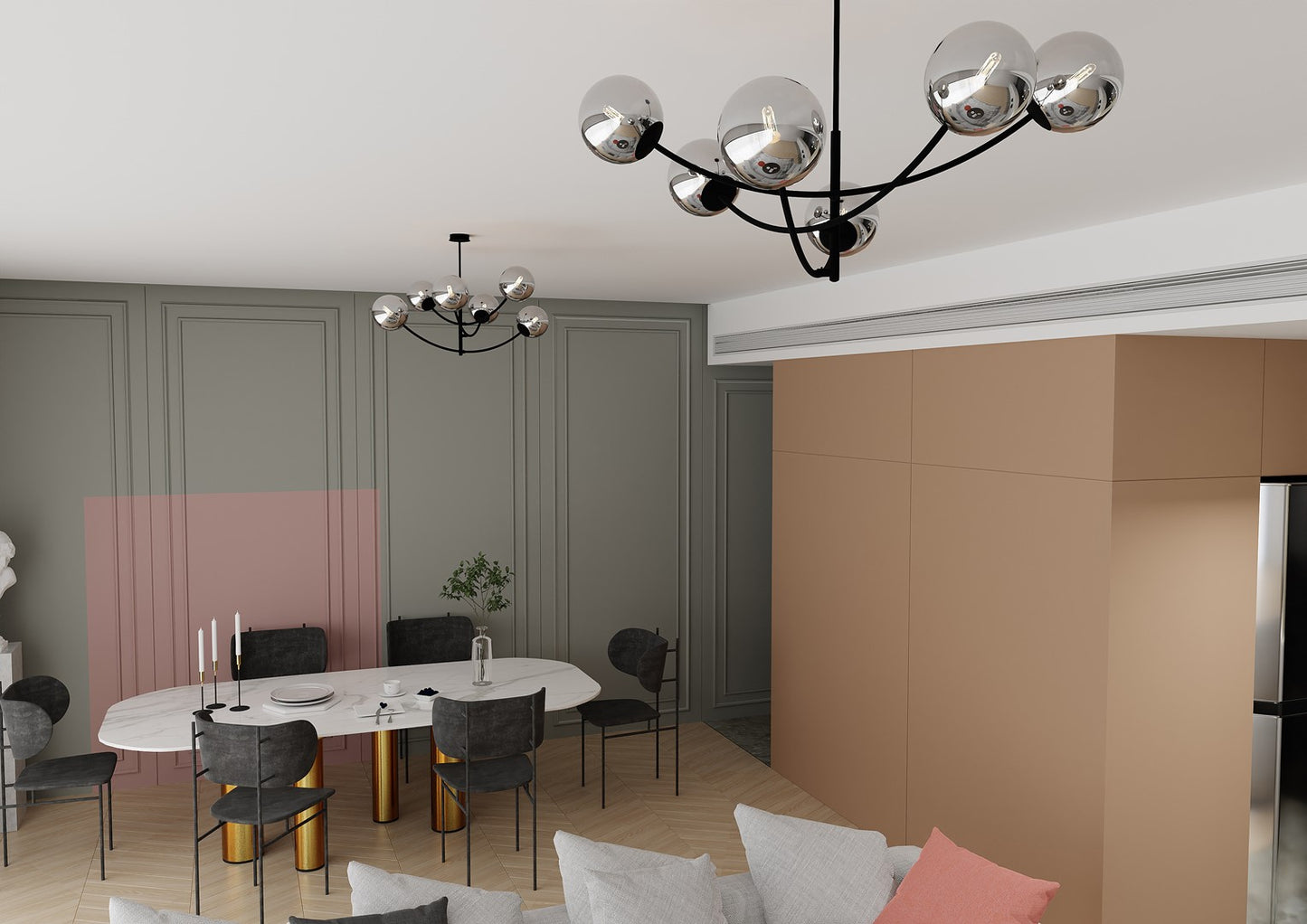 Loftlampe HUNTER 6 - Sort / Grafit - Nordic Unique