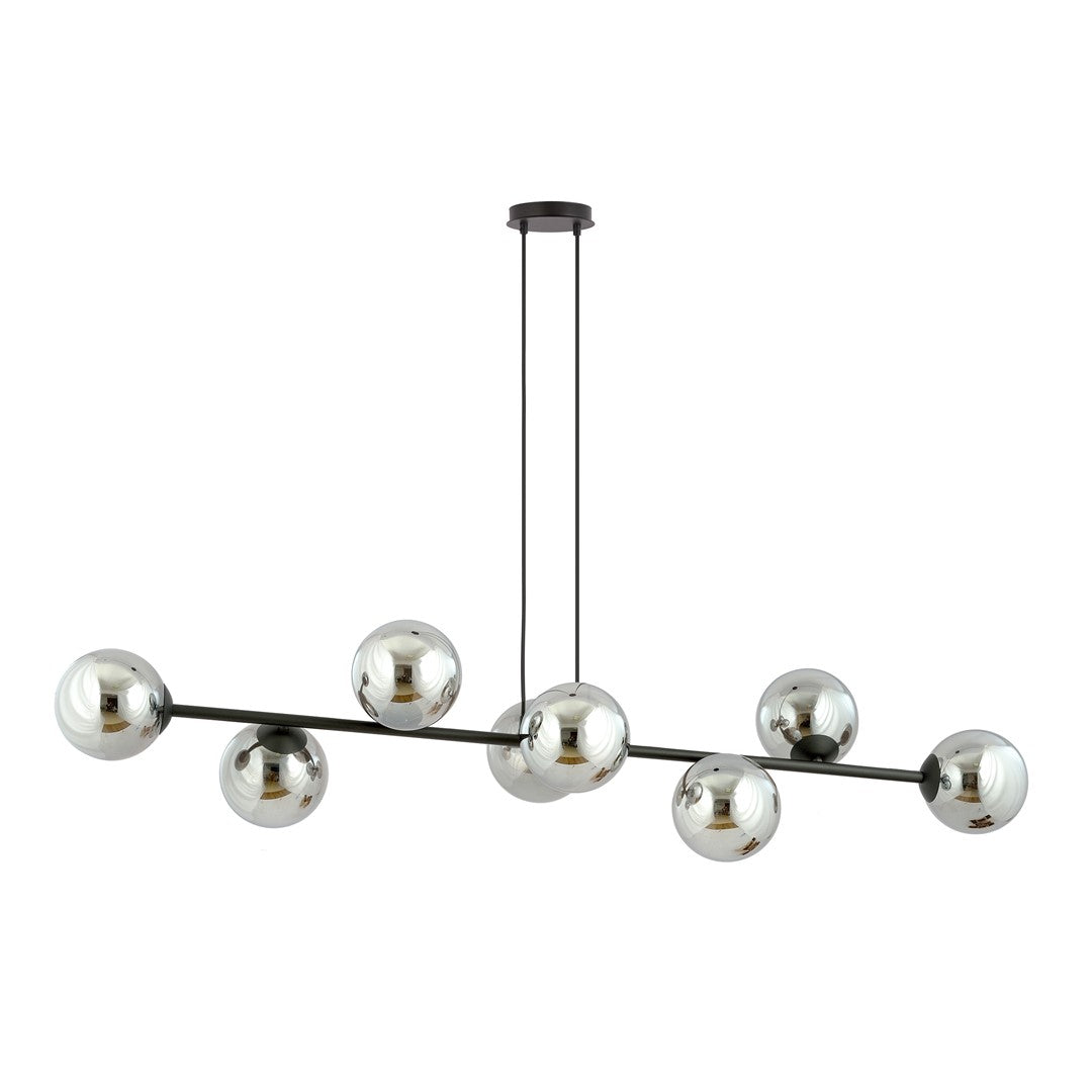 Loftlampe ROSSI 8 - Sort / Grafit - Nordic Unique