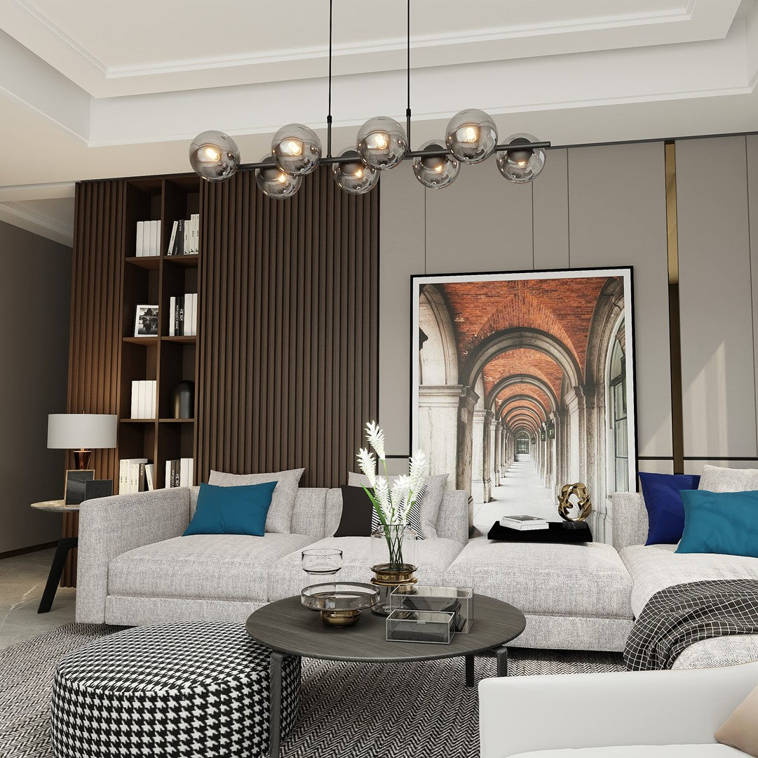 Loftlampe RORY 8 - Sort / Grafit - Nordic Unique