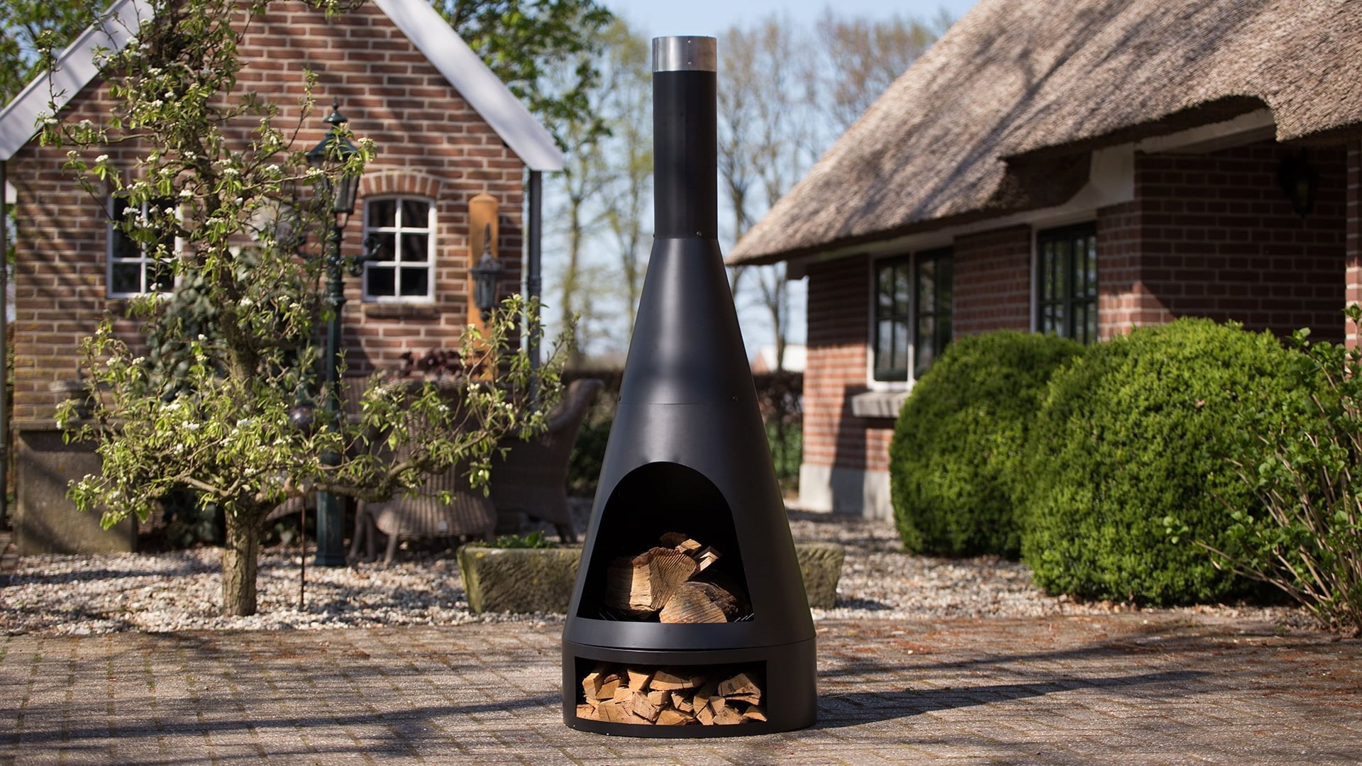 Kingston Pejseovn XL – Sort - Nordic Unique