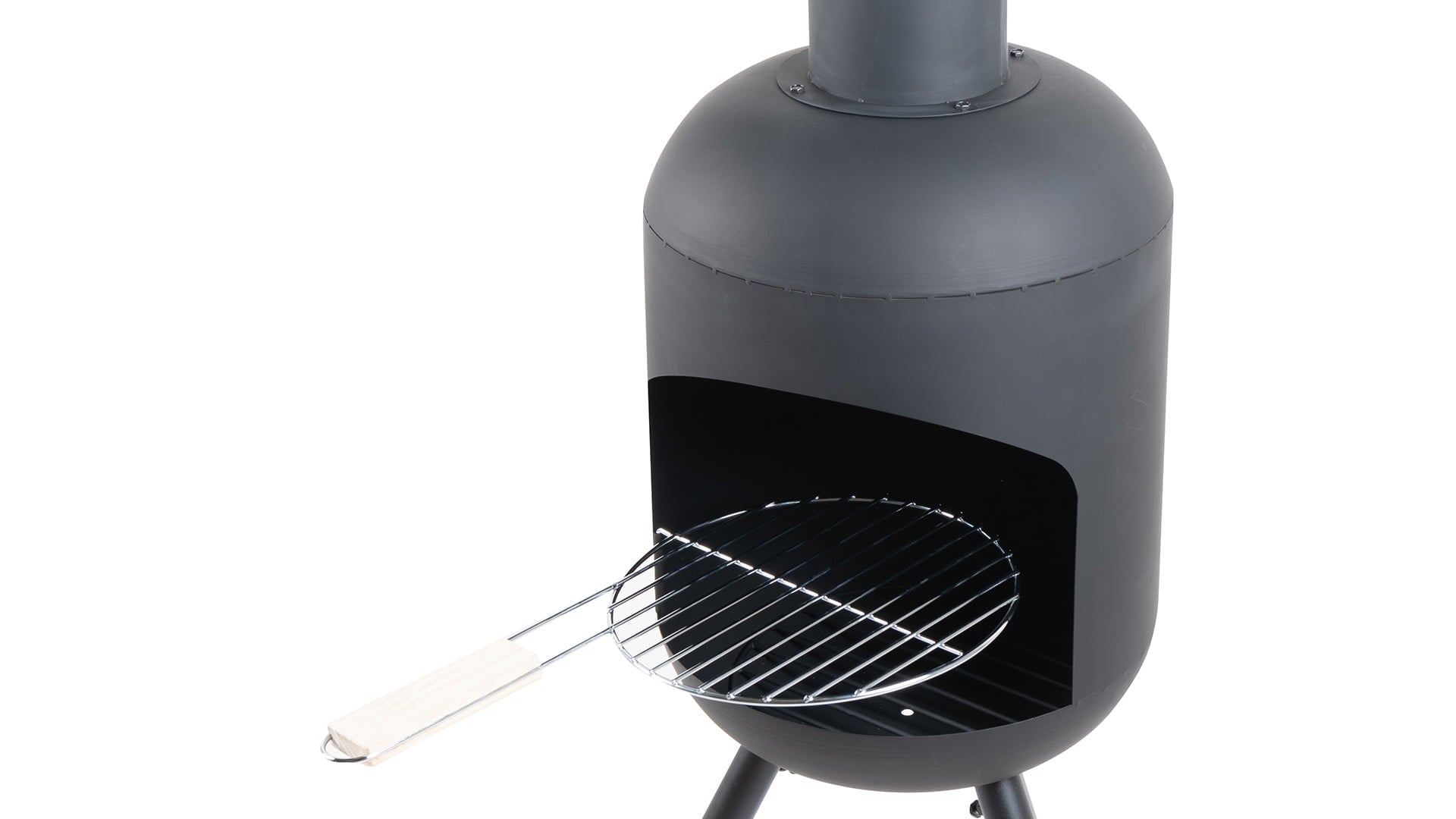 Fuego Udendørs Pejs/Bålfad L – Sort - Nordic Unique