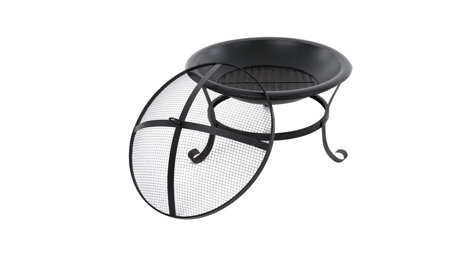 Atlanta Bålfad Sort – 51 cm - Nordic Unique