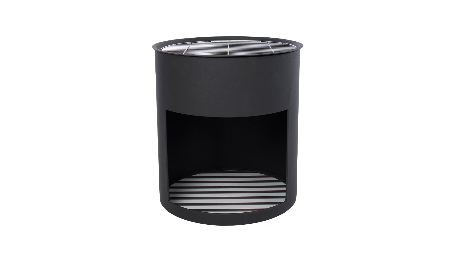 Milshire Bålfad med Grill og Brændereol – Sort - Nordic Unique