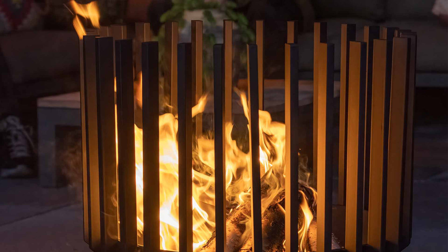 Irving Bålfad/Ildkurv L – Sort - Nordic Unique