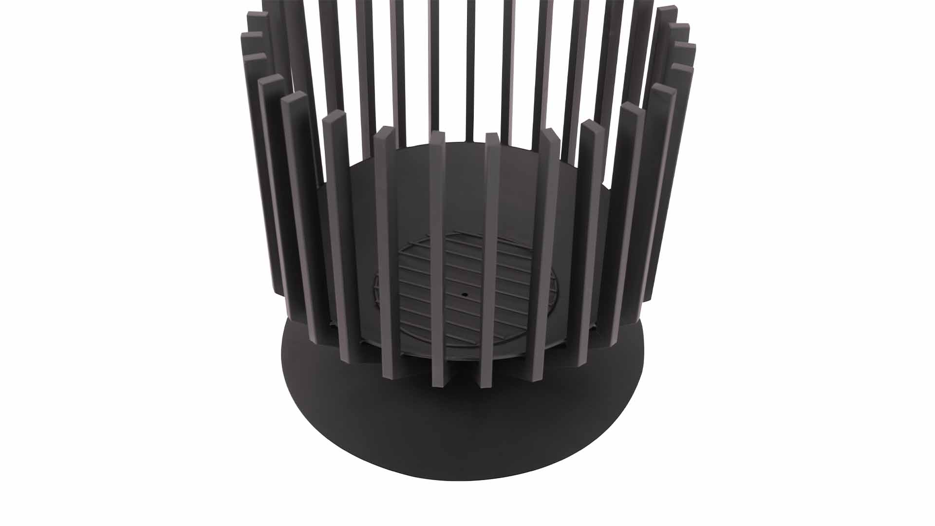 Irving Bålfad/Ildkurv L – Sort - Nordic Unique