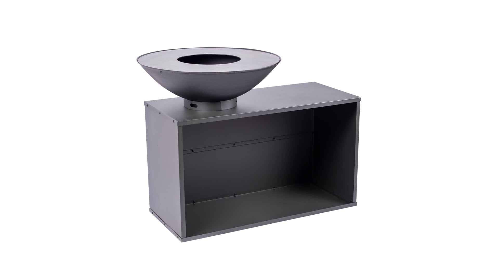 Onyx Bålfad BBQ Tafel 80 cm – Sort - Nordic Unique