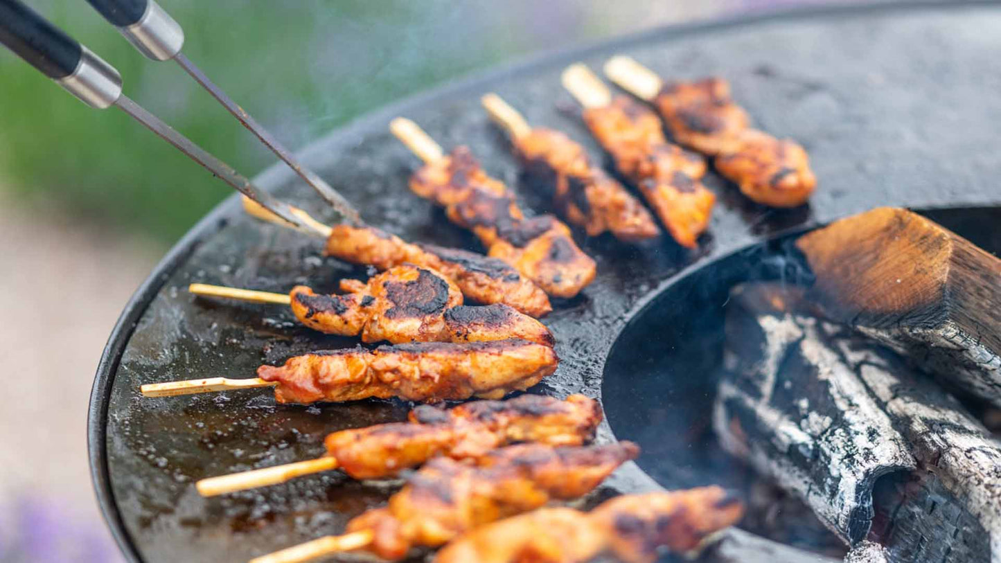 Onyx Bålfad BBQ Tafel 80 cm – Sort - Nordic Unique