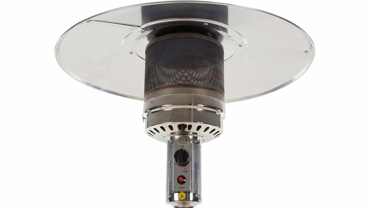 Sargas Gas Terrassevarmer – Grå (14000W) - Nordic Unique