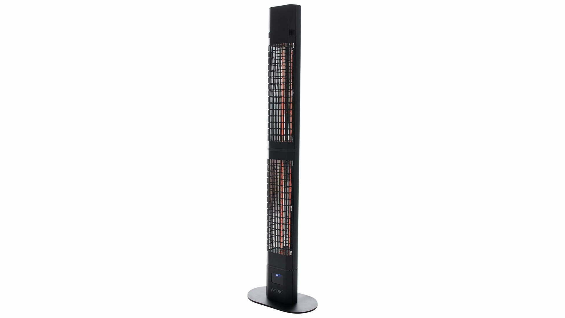 Valencia Lounge Dark Fritstående Terrassevarmer – Sort (3000W) - Nordic Unique