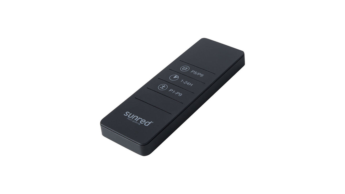 Triangle Dark SMART Vægmonteret Terrassevarmer – Sort (2500W) - Nordic Unique