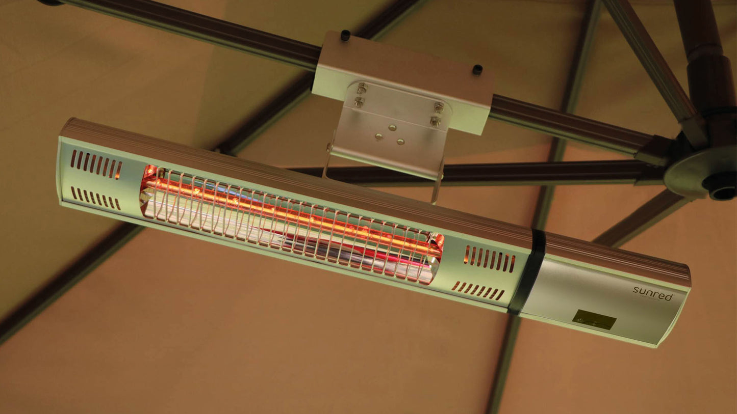 Universel Monteringsbeslag til Terrassevarmer – Sølv - Nordic Unique