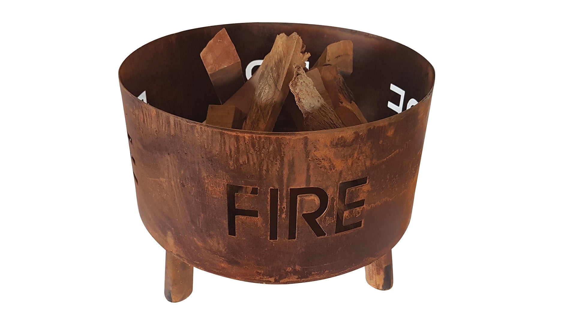 Fulla Bålfad Håndlavet – Rust - Nordic Unique