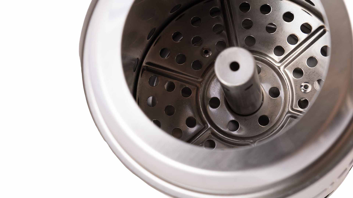 Volcano Bordpejs Bålfad S – Rustfrit Stål - Nordic Unique