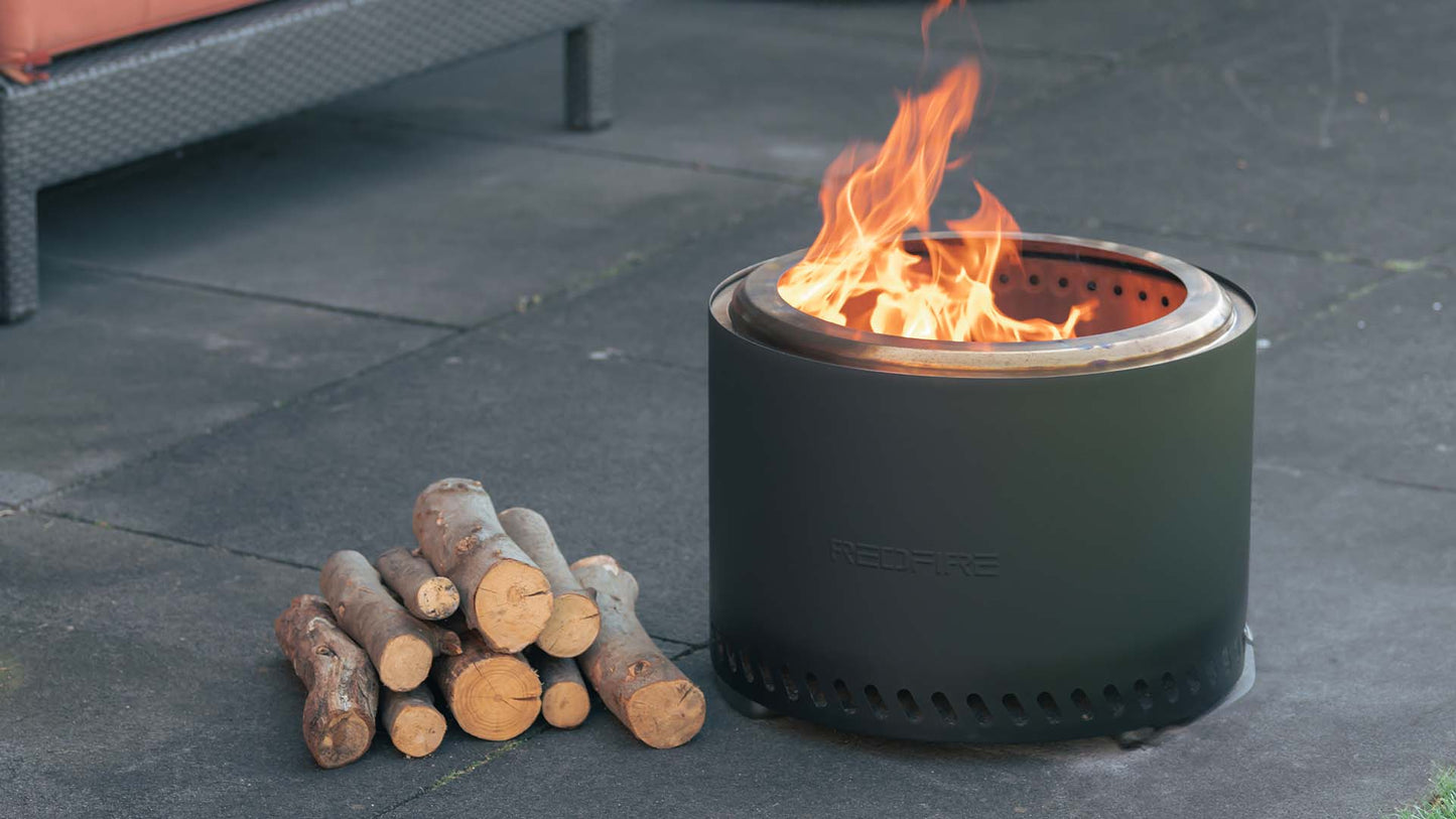 Volcano Bålfad XL – Sort - Nordic Unique