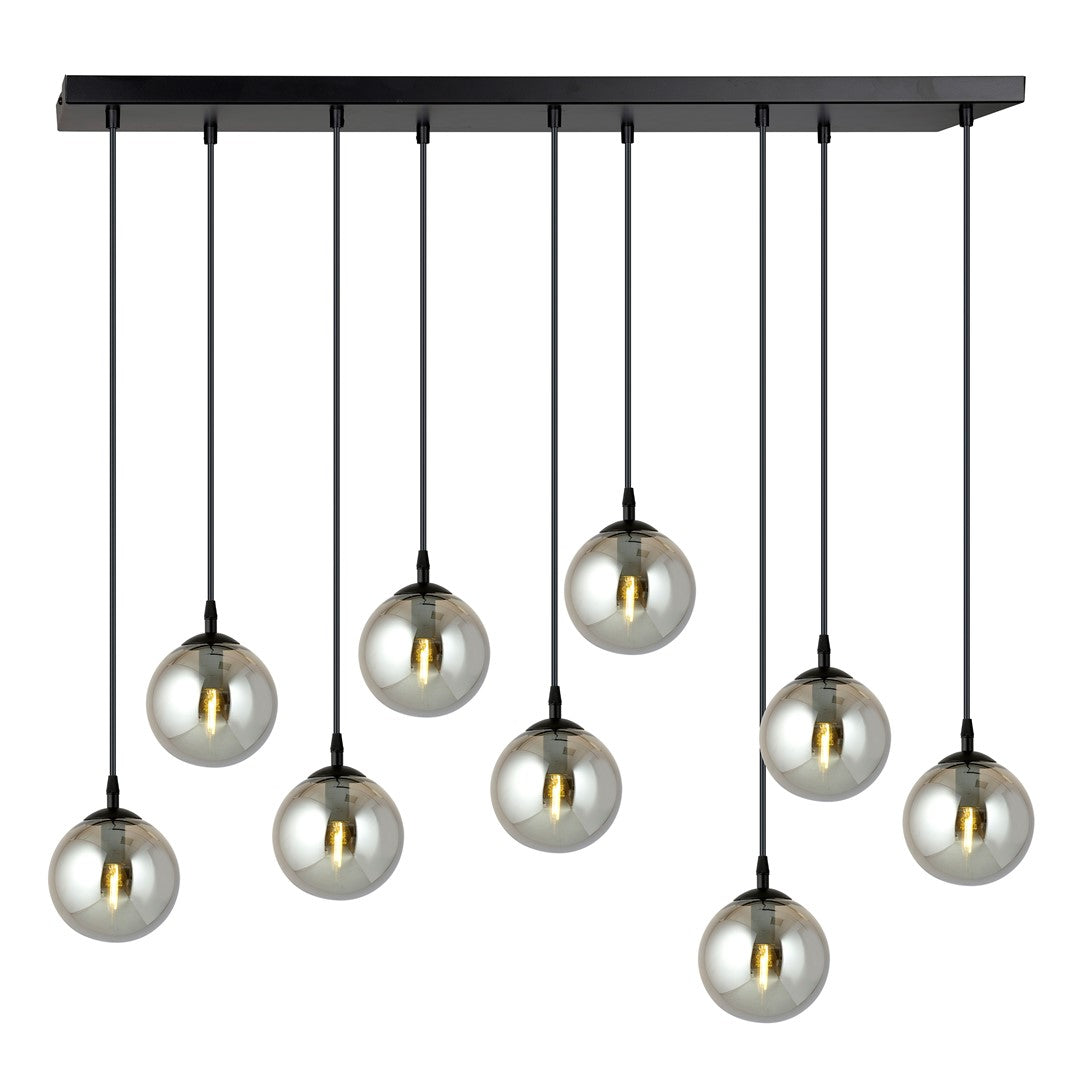 Loftlampe COSMO 9 - Sort / Grafit - Nordic Unique