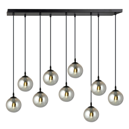 Loftlampe COSMO 9 - Sort / Grafit - Nordic Unique