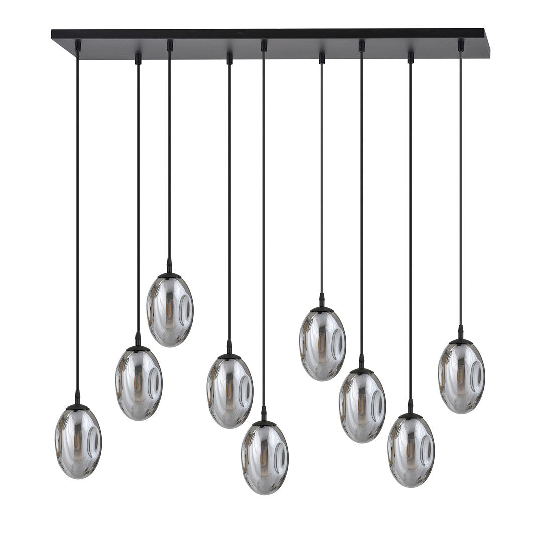 Loftlampe ASTRAL 9 - Sort / Grafit - Nordic Unique