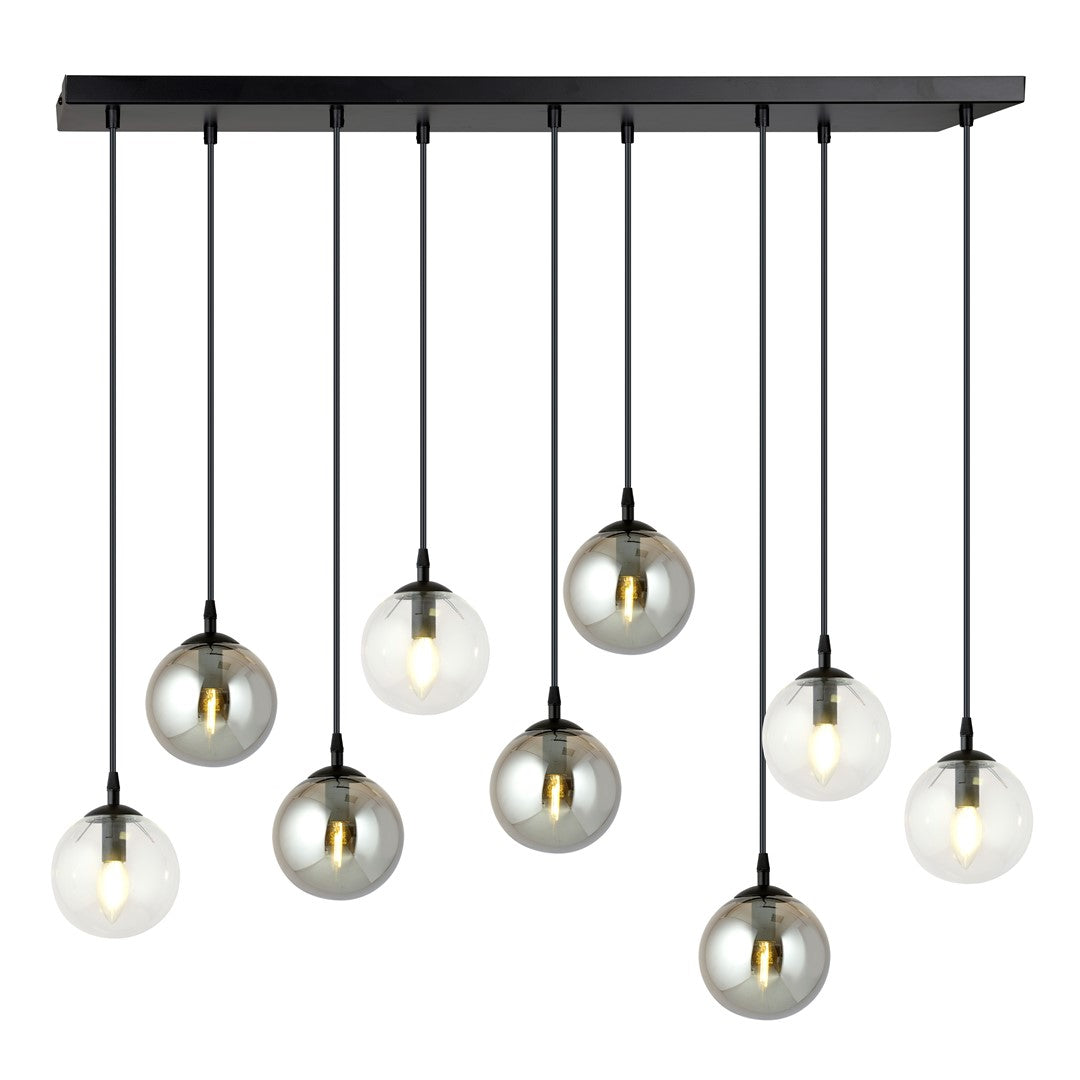Loftlampe COSMO 9 - Sort / Grafit - Nordic Unique