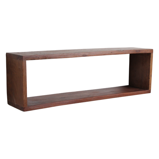 Factory væghylde Box - FSC-genanvendt træ - 70x15x22 cm