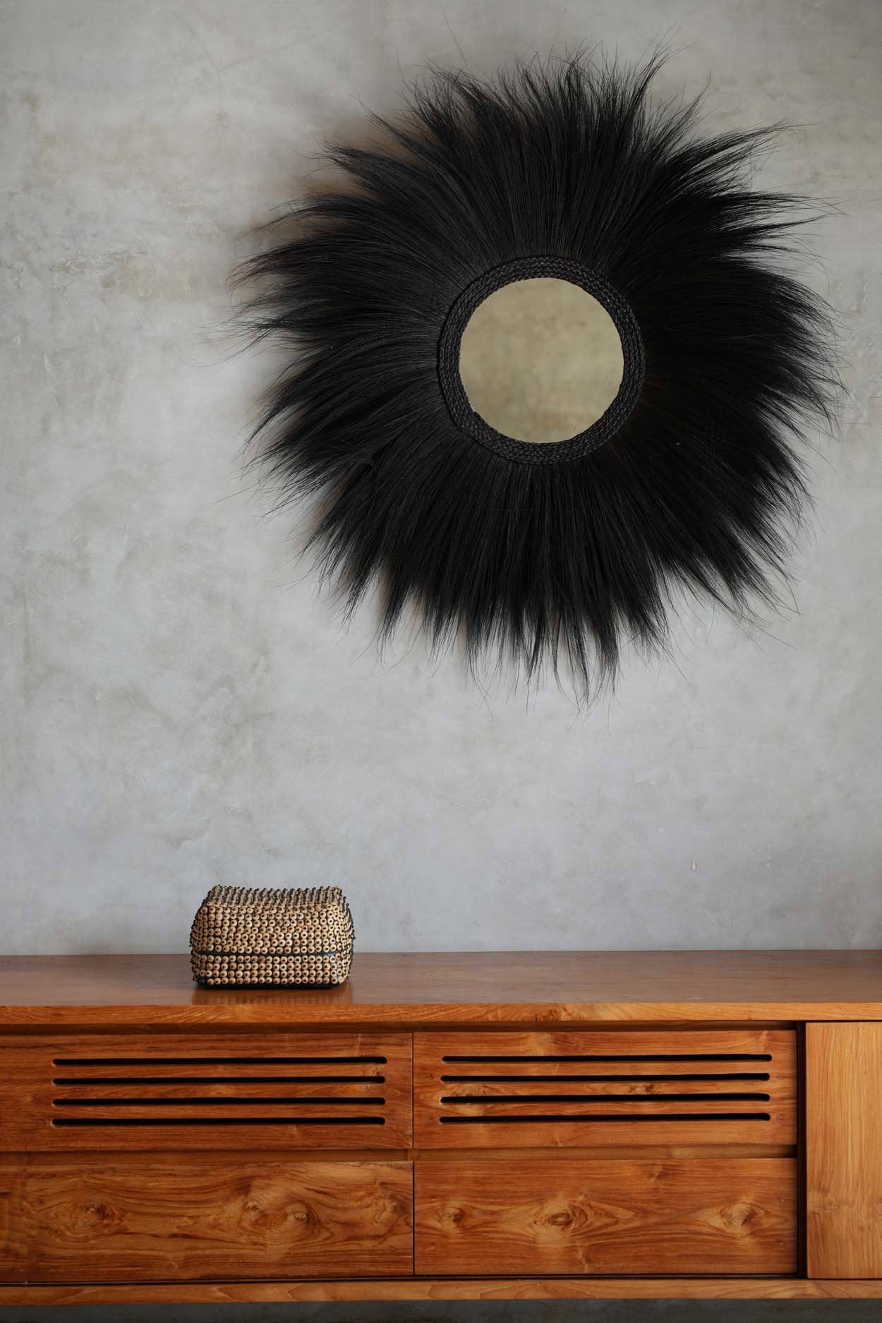 Kokosnødskal Kurv - Naturlig - L - Nordic Unique