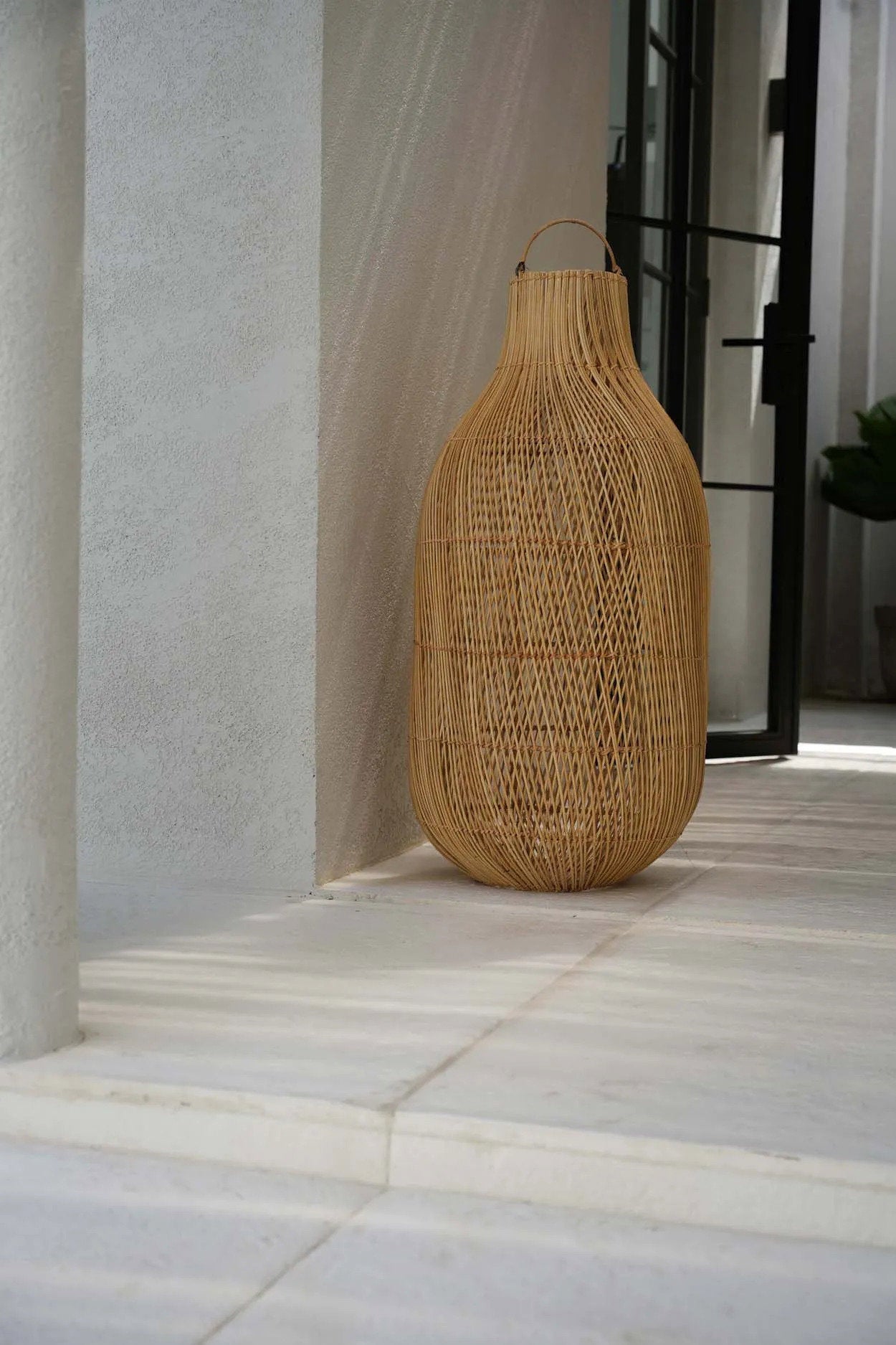 Kendi Lamp Pendant - Natural - L
