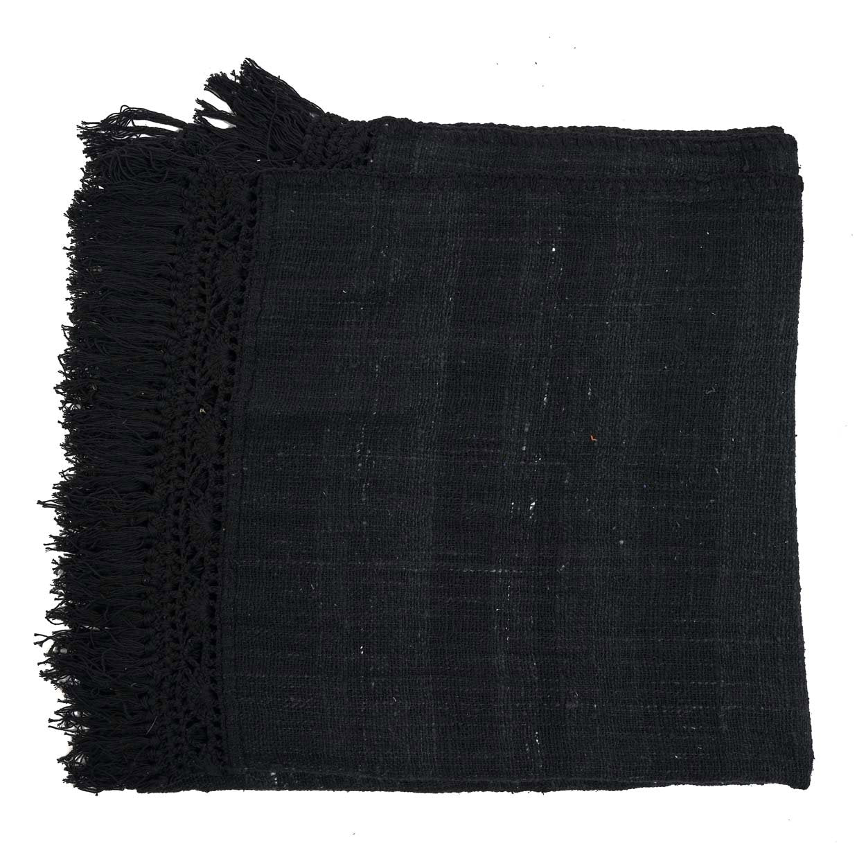 Sigøjner Sengetæppe - Sort 122x260cm