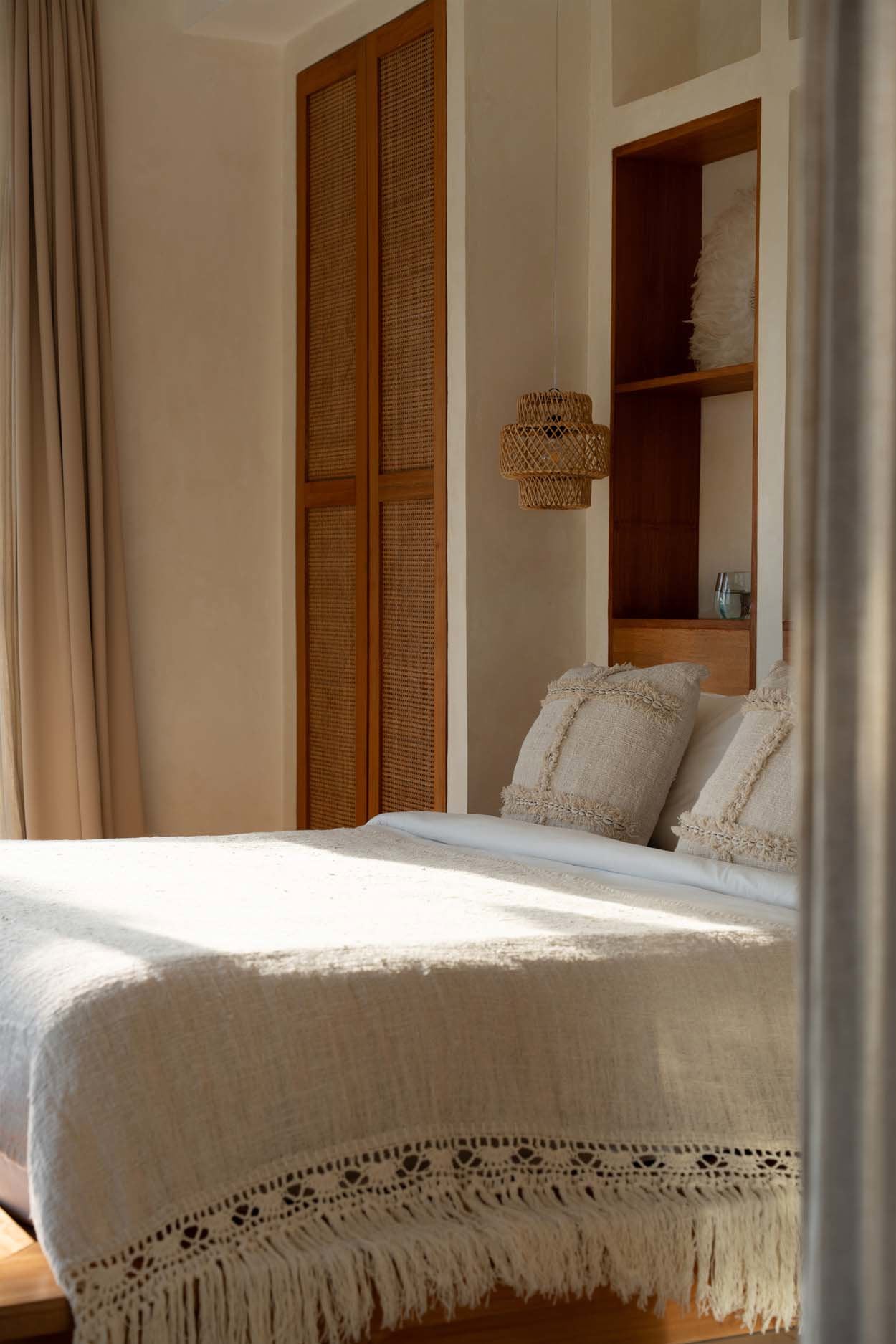Gypsy Bedspread - Natural 135x270cm