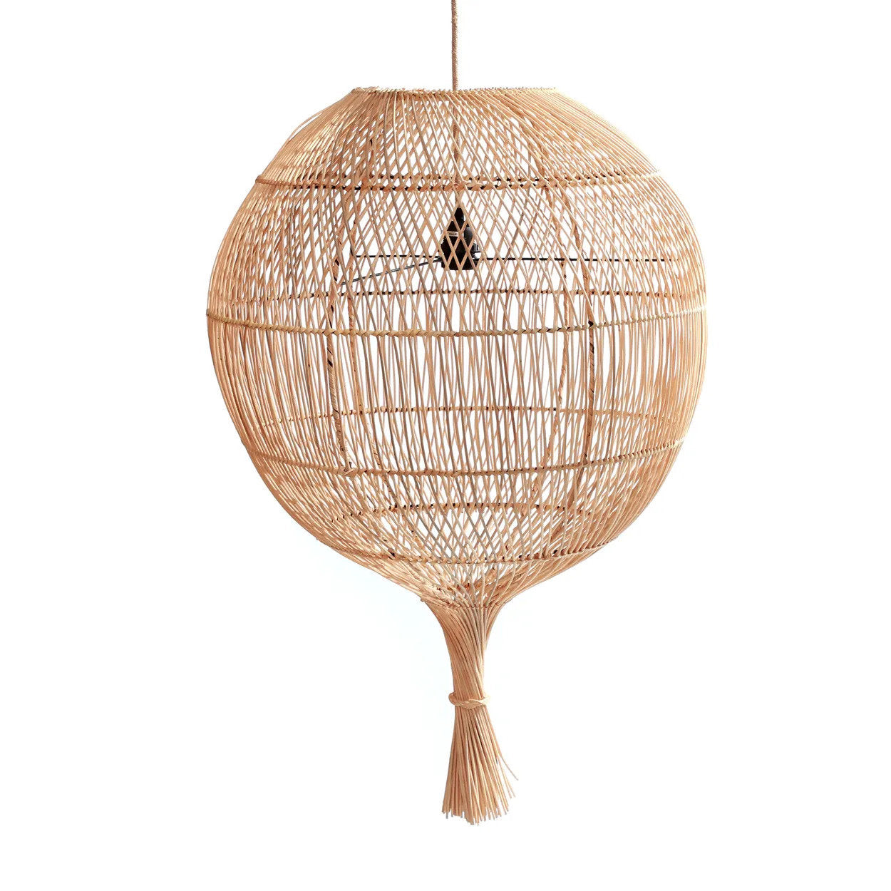 Wonton Gulvlampe -  Lampe Vedhæng- Naturlig