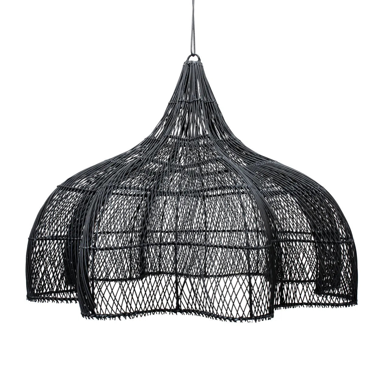 Den Piskede Lampe Vedhæng - Sort - XL