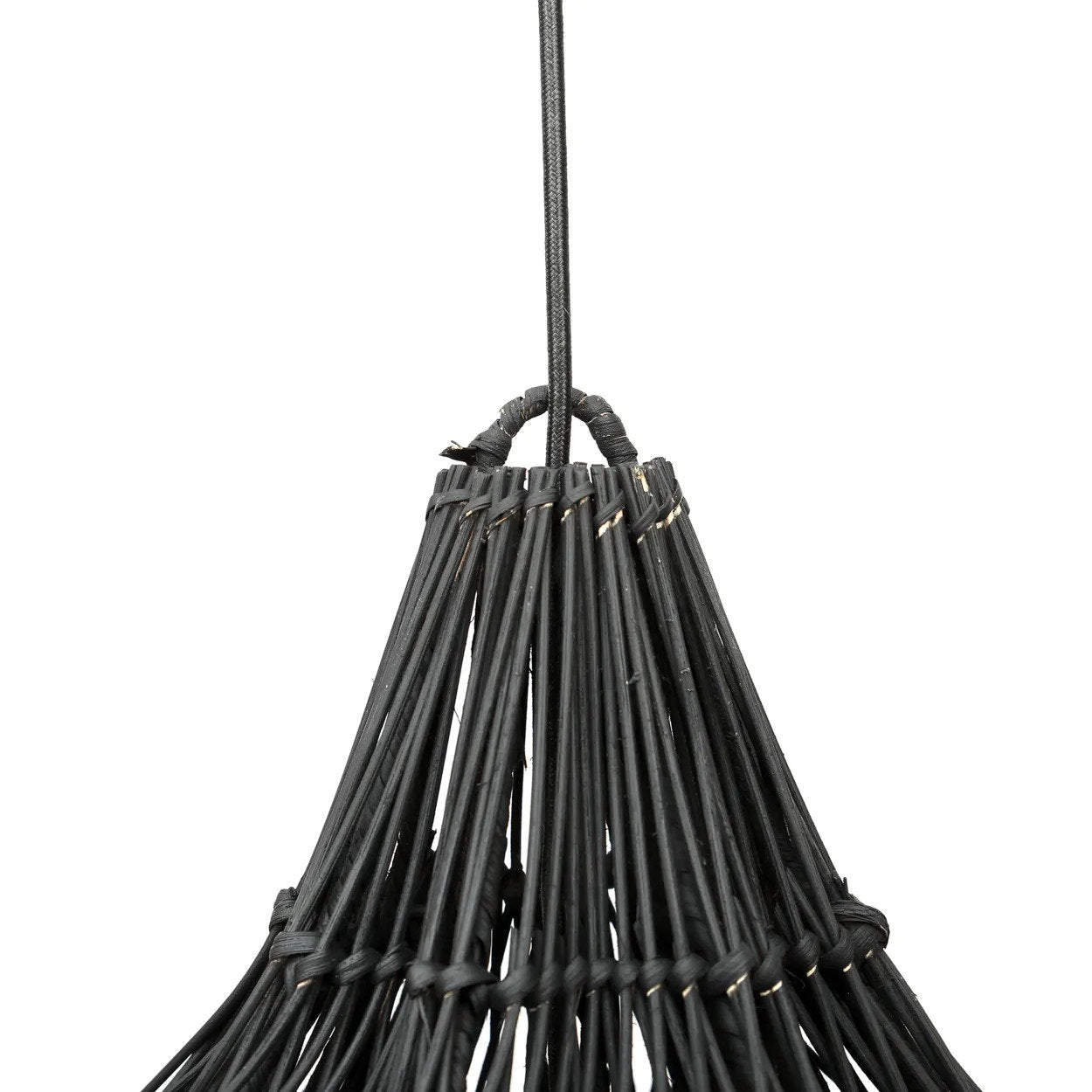 Den Piskede Lampe Vedhæng - Sort - XL