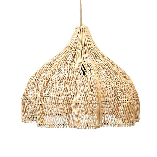 The Whipped Lamp Pendant - Natural - M