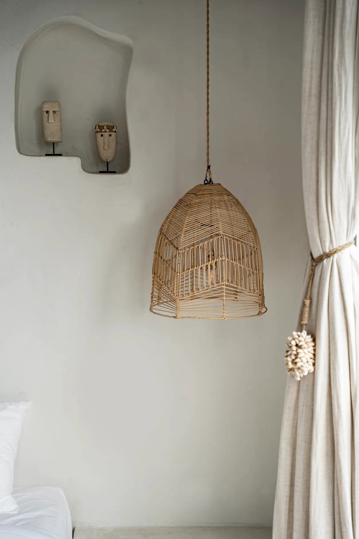 Bala Lampe Vedhæng - Naturlig - M