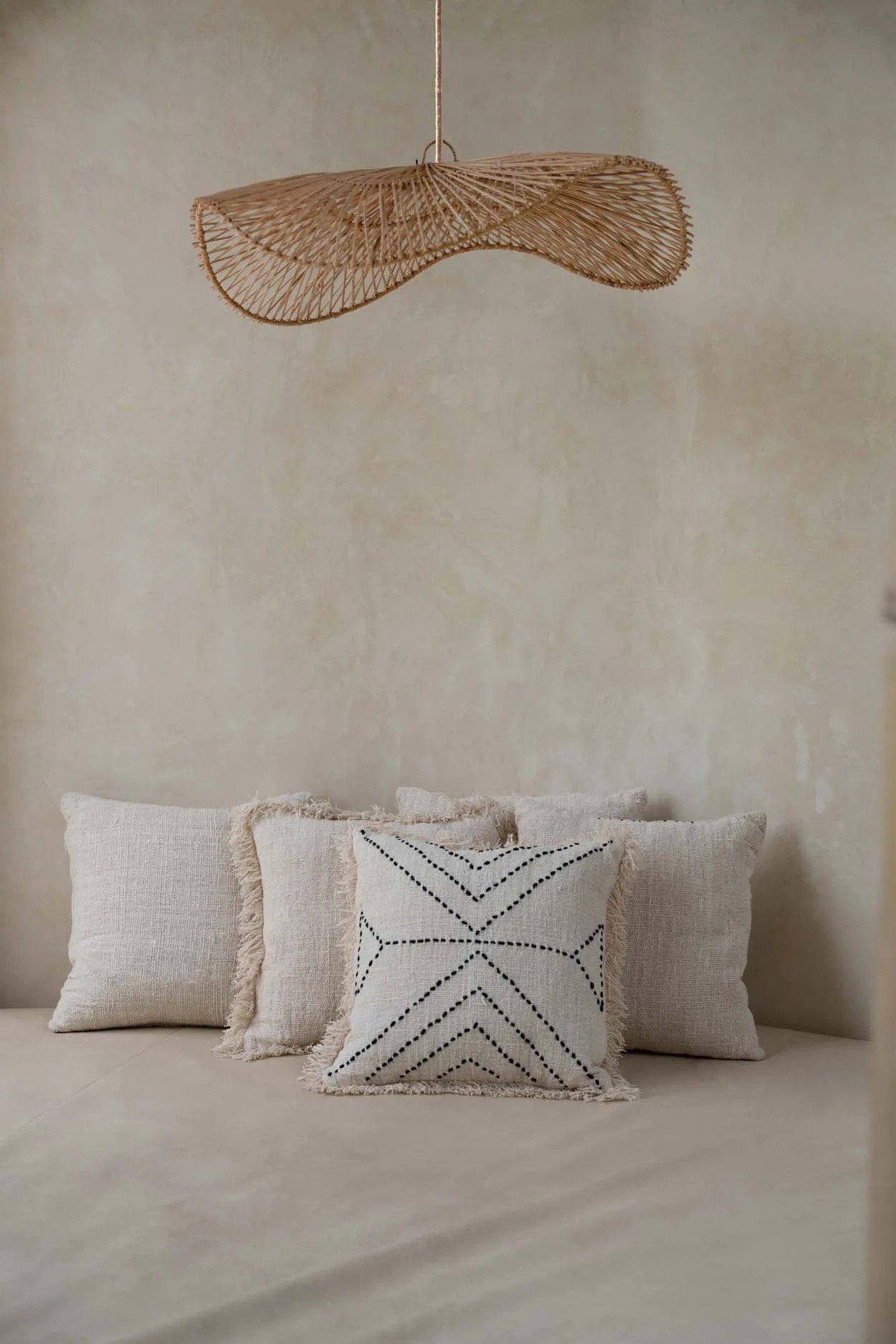 Hatten Lamp Pendant - Natural - L