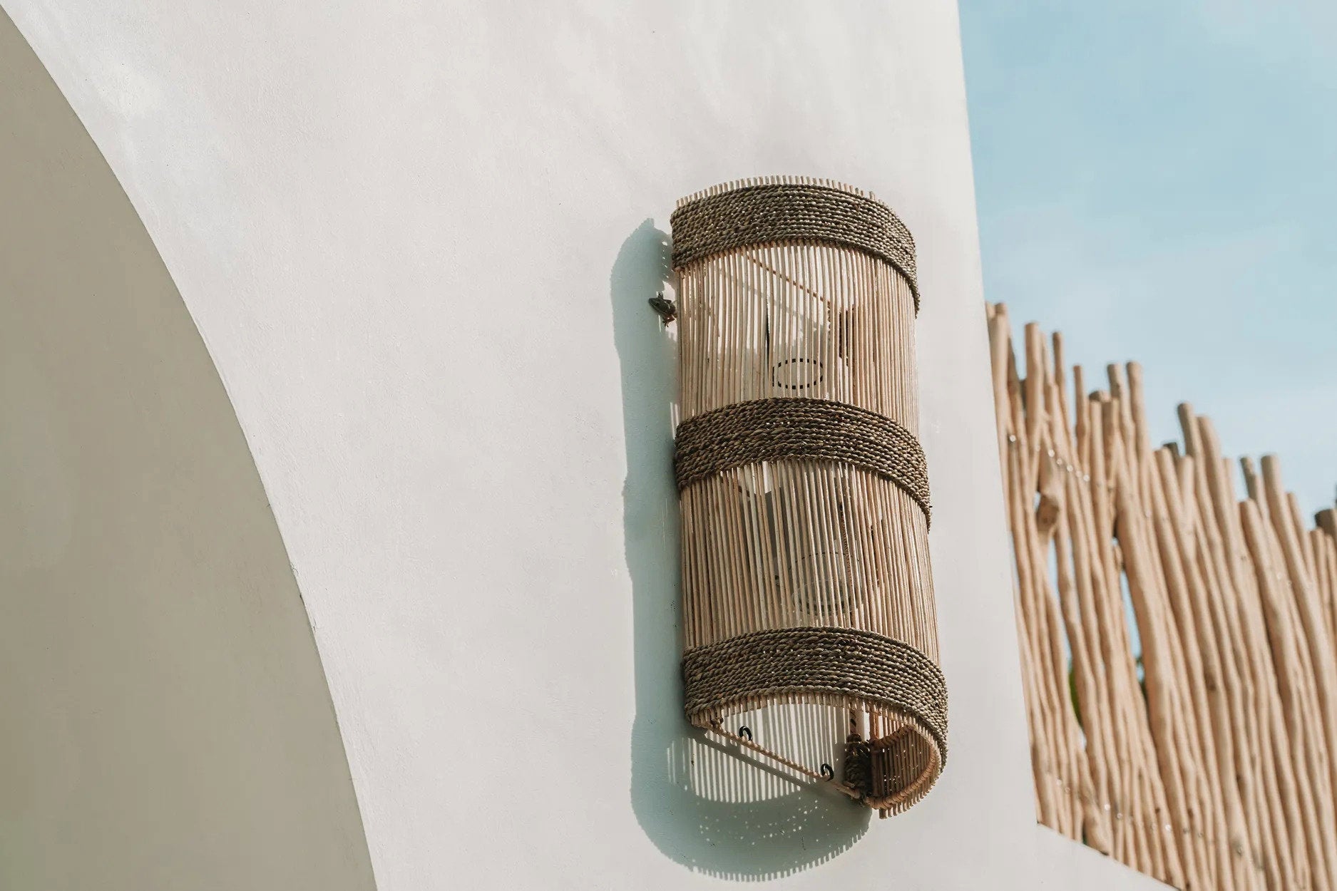 Jalal Væglampe - Natur - M - Nordic Unique