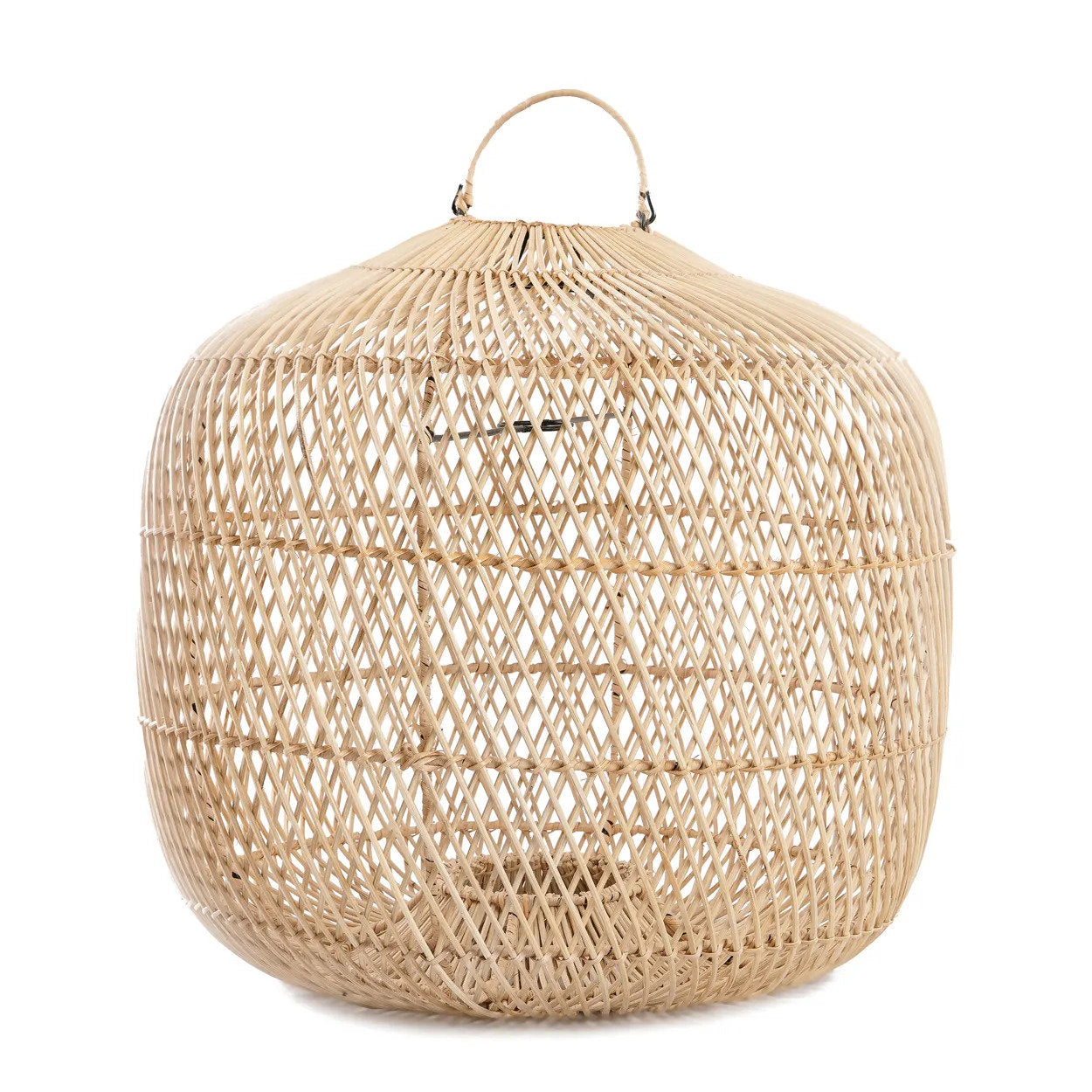 Batu Bolong Lampe Vedhæng - Naturlig - L