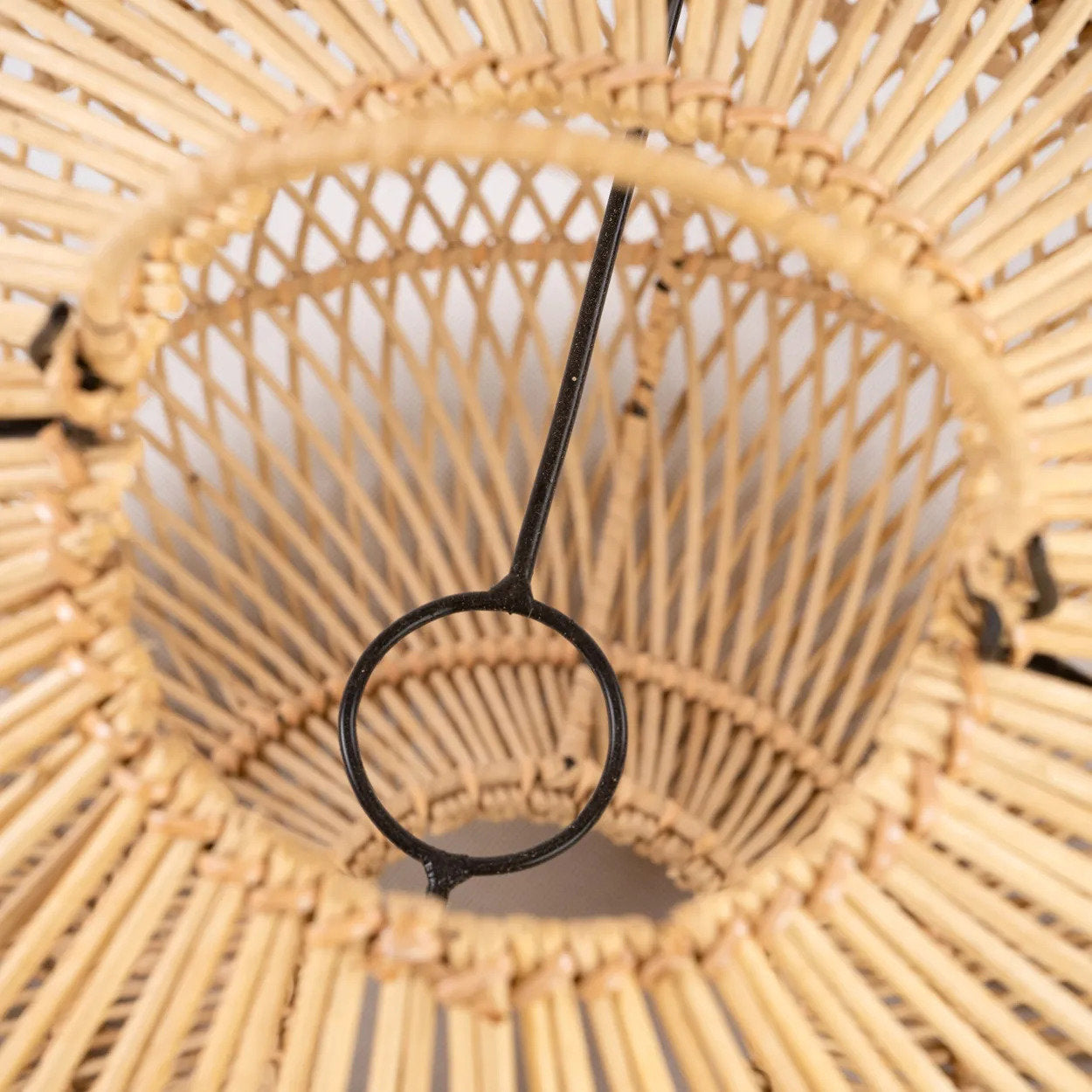 Batu Bolong Lampe Vedhæng - Naturlig - L