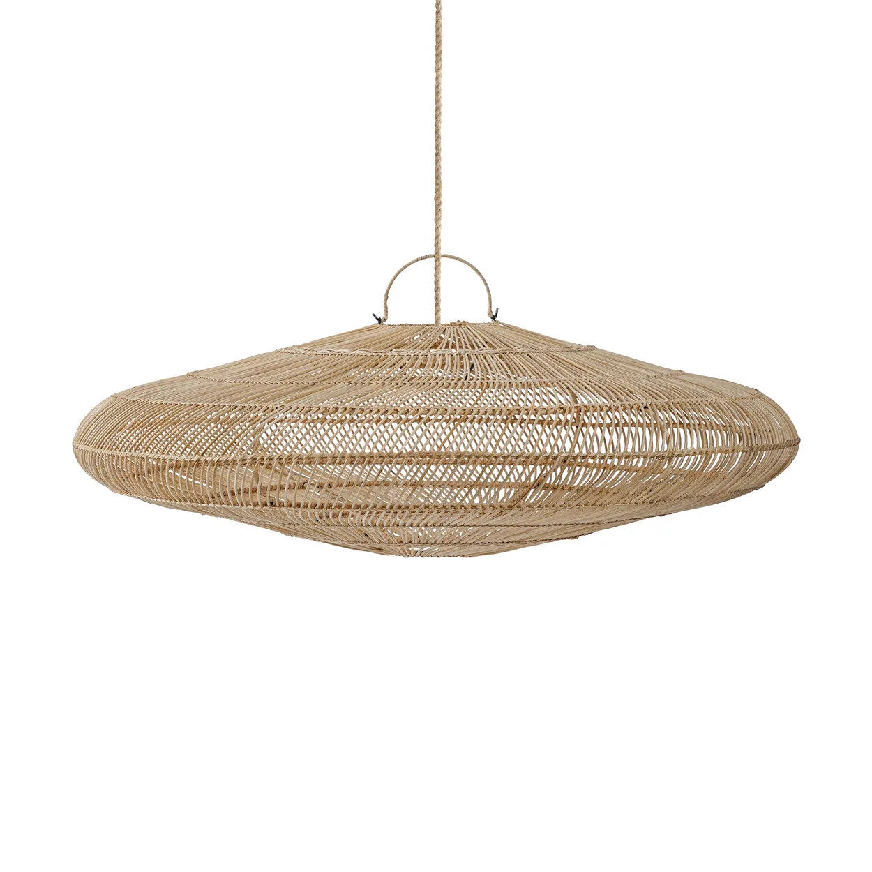 Macaron Lampe Vedhæng - Naturlig - XL