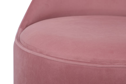 Dreje­puf Viktor 100 – Rosa - Nordic Unique