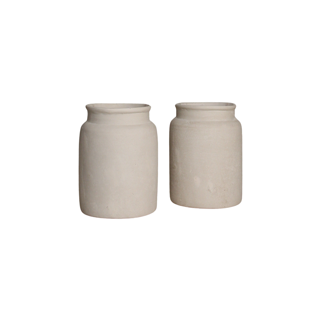 Chalk dekorativ vase Mandore M - 22x22x31 cm