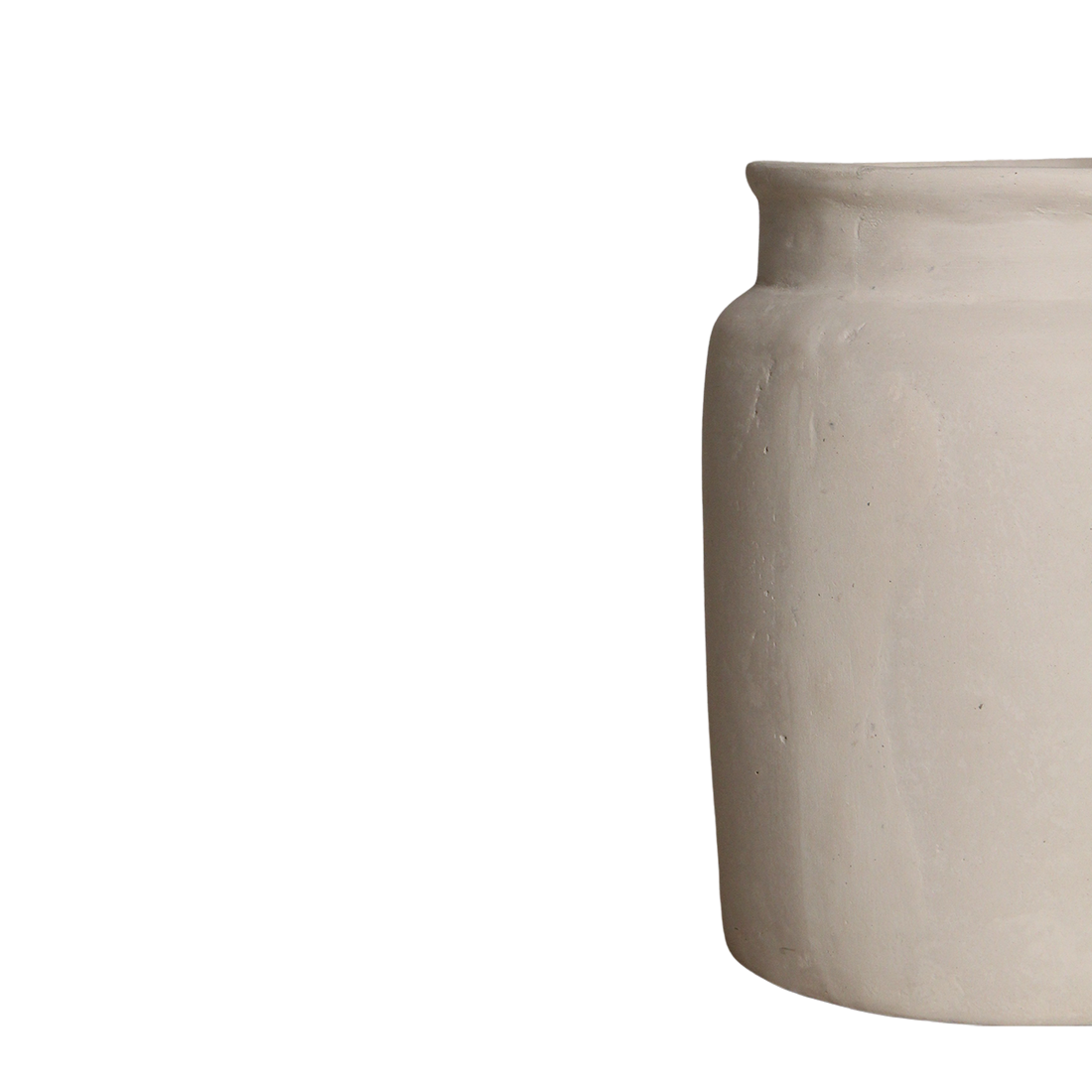 Chalk dekorativ vase Mandore M - 22x22x31 cm