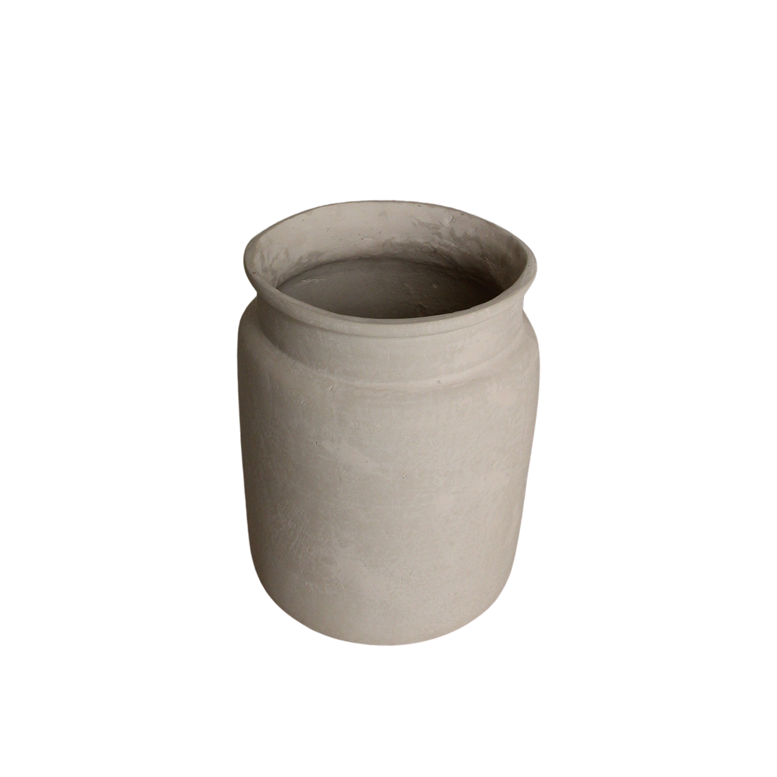 Kalk dekorativ vase Mandore L - 37,5 x 37,5 x 35 cm