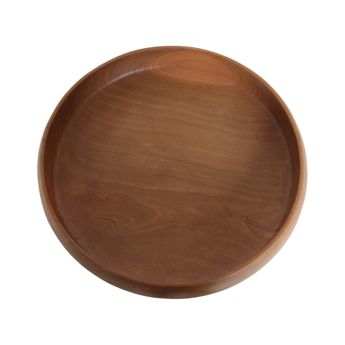 Stor teaktræskål - Ø 37 cm