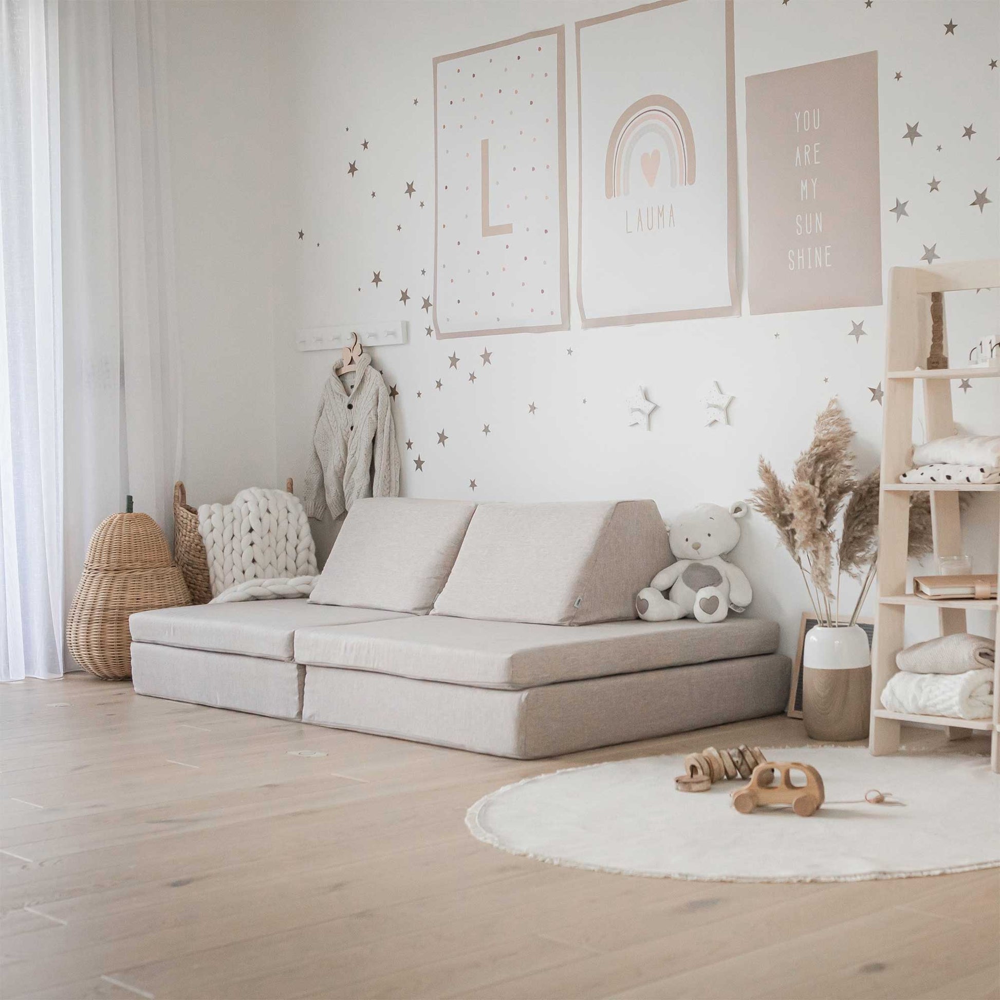 Aktivitetslegesofa – Beige - Nordic Unique