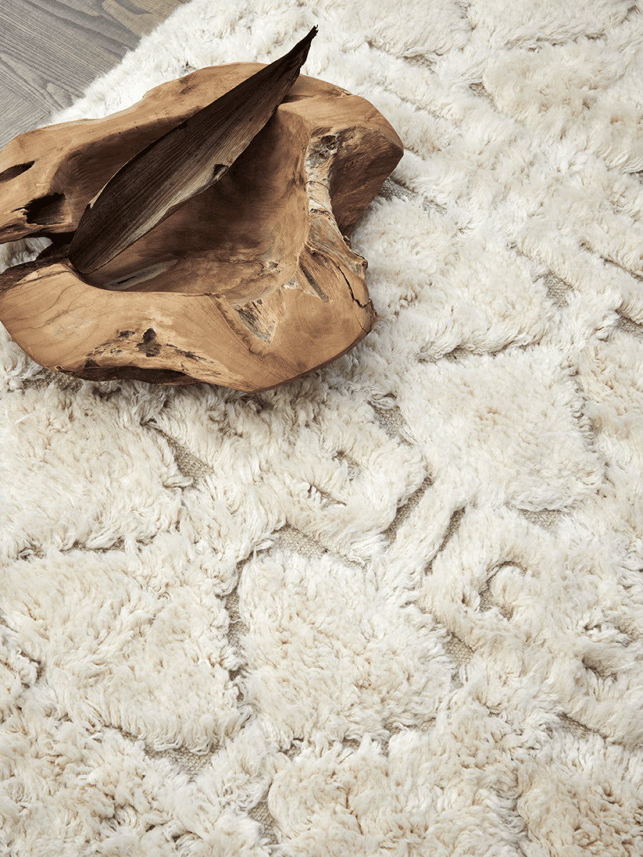 Tæppe Casablanca 200x300cm - Hvid - Nordic Unique