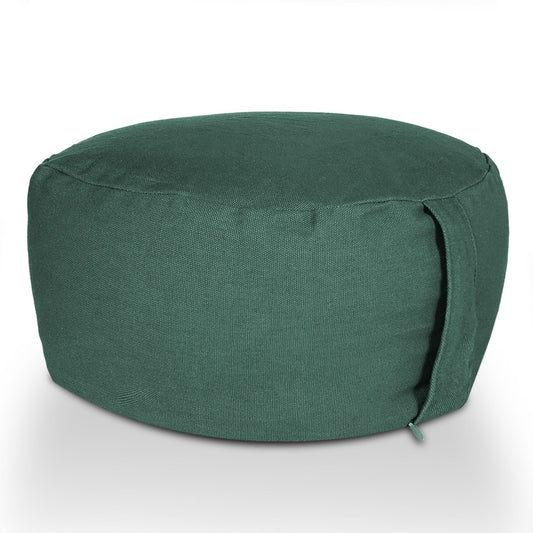 Yogapude & Meditationspude Lotus rund - H16 x Ø31 cm - Grøn - Nordic Unique