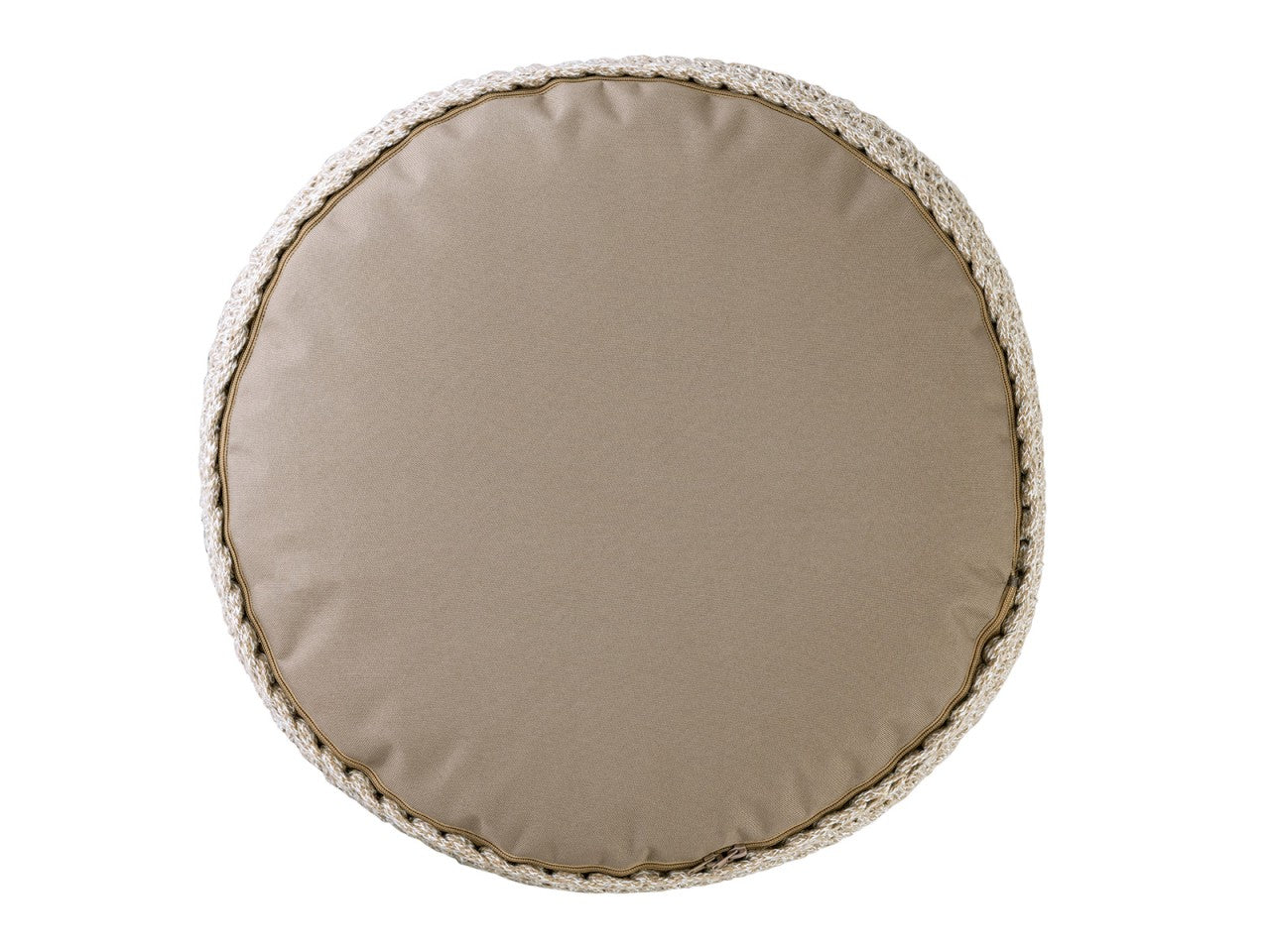 Puf Grovstrik Ø55  100% Genbrugsbomuld - Nordic Unique