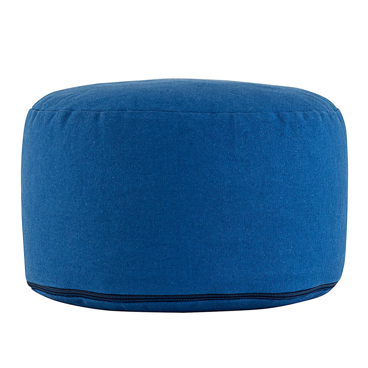 Yogapude & Meditationspude Rund - H20 x Ø31 cm - Blå - Nordic Unique